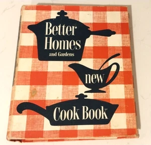 Better Homes Gardens New Cook Book 1953 1st Edition 8th Printing Binder Vintage - Picture 1 of 9