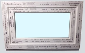 Kunststofffenster Fenster Salamander, 80x50 cm bxh, weiß - Bild 1 von 9