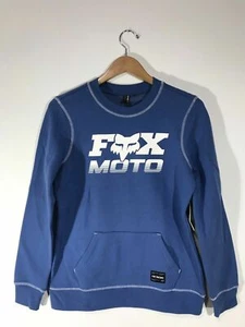 Größe S - Damen Fleece Sweatshirt Rundhals Fox Charger Crew Fleece Blue Winter - Bild 1 von 6