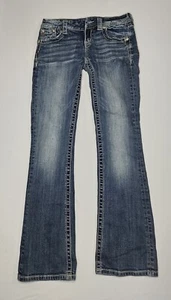 Miss Me Jeans Größe 26 Signature Bootcut Strass 5 Pocket JE8666B2R - Bild 1 von 13