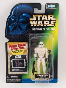 STAR WARS Stormtrooper 3.5" Figure Kenner 1998 Power of the Force Japan Rare - Picture 1 of 4
