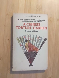 A Chinese Torture Garden Octave Mirbeau 1969 Chinese Erotica Award Books - Picture 1 of 3