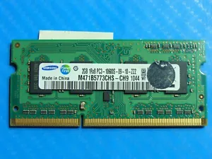 HP Pavilion 17.3" dv7-4285dx SO-DIMM RAM Memory 2GB PC3-10600S M471B5773CHS-CH9 - Picture 1 of 2