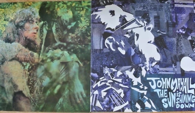 JOHN MAYALL BLUESBREAKERS Blues From Laurel CanyonLP + The Sun Is ShiningDown LP - Image 1 of 4