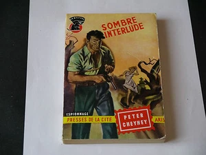 COLLECTION UN MYSTÈRE N°86 PETER CHEYNEY SOMBRE INTERLUDE 1957 - Picture 1 of 3