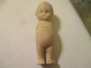Antigua Porcelana Excavada Muñeca Cuerpo Cabeza Piernas 72 mm Alemania MD8 - Imagen 1 de 4