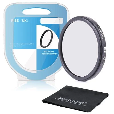 52mm Neutral Density ND2 Filter for Nikon Camer Sony camera lens +box +cloth - Image 1 of 4