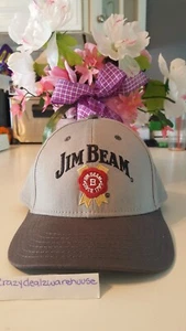 Jim Beam ~ logo ufficiale whisky ~ berretto da baseball aderente ~ SPEDIZIONE VELOCE ~ - Foto 1 di 4