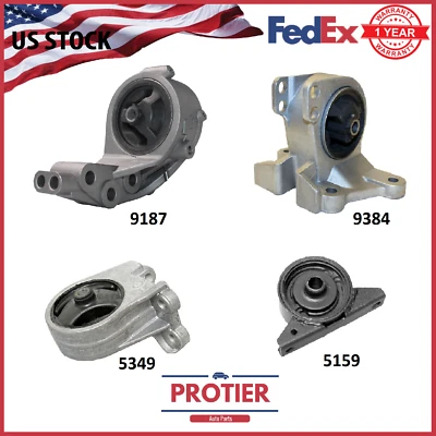 Engine Motor & Trans Mount Set for 2000-2005 Mitsubishi Eclipse 3.0L Auto - Image 1 of 4