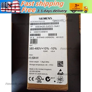 New Siemens MICROMASTER420 without filter 6SE6420-2UD21-1AA1 6SE6 420-2UD21-1AA1 - Picture 1 of 2