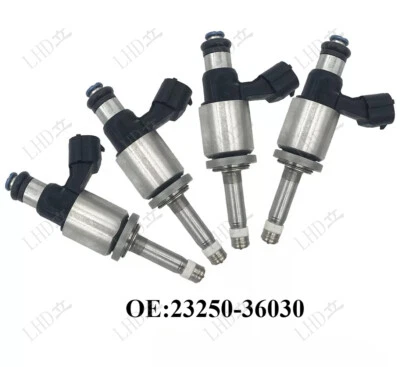 4 piezas inyectores de combustible para Lexus GS200t IS200t NX200t RC200t 2,0 L 2016 23250-36030, Foto 1 de 4
