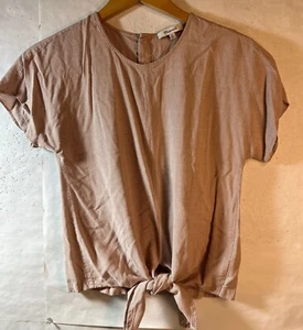 Madewell Tie Shirt Womens Size XS - Picture 1 of 7