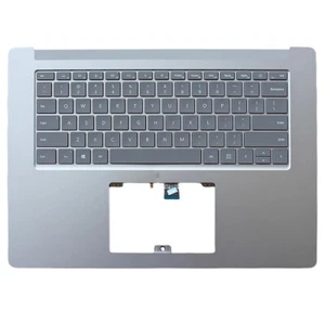 Reposamanos Teclado EE. UU. Plateado para Surface Laptop 3 4 1953 1951 1867 1872 1873 - Imagen 1 de 1