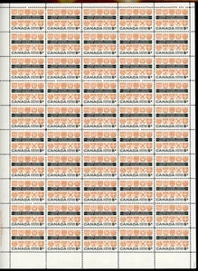 CANADÁ 1962 COMO NUEVO NH HOJA DE 50 #400, ¡AUTOPISTA TRANSCANADÁ!! - Imagen 1 de 2