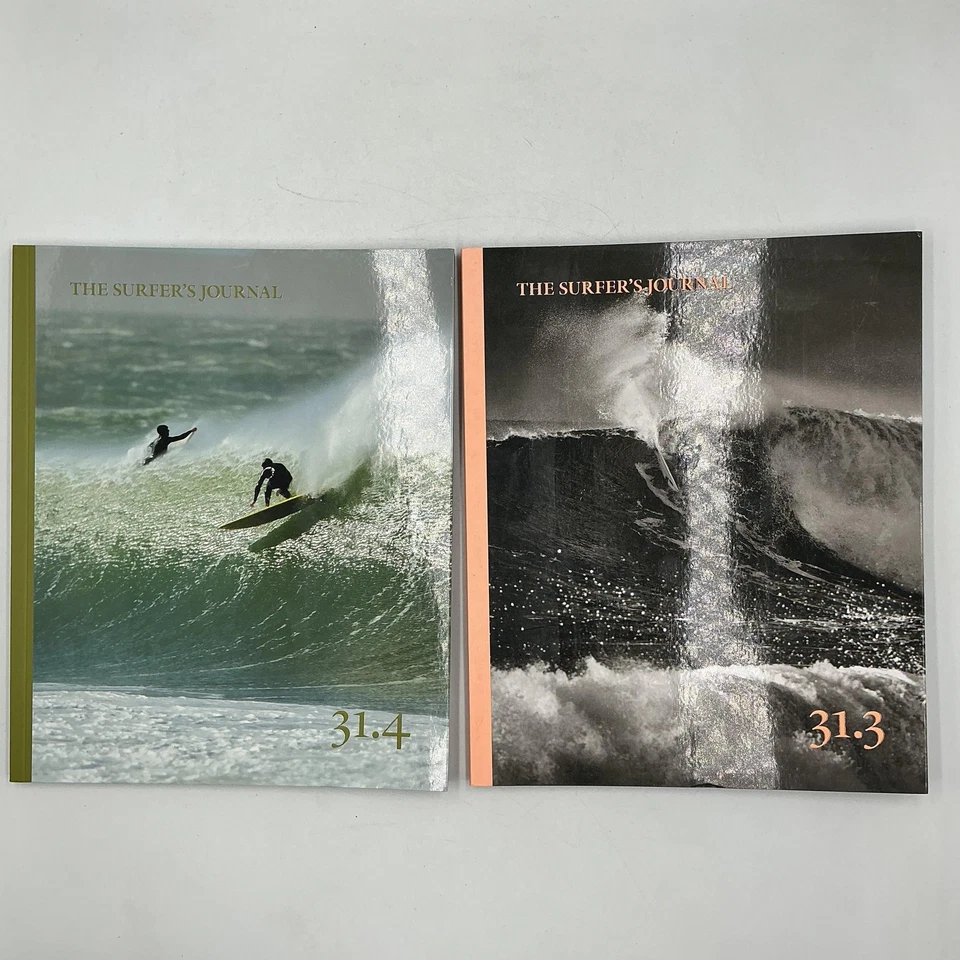 The Surfer's Journal Volume 31 Issues 1-5 2022 Surfing Magazine Lot Back Issues - Image 1 of 4