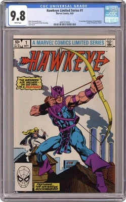 Hawkeye 1D CGC 9.8 1983 4087253003 - Image 1 of 2