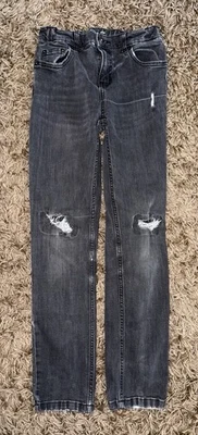 Wonder Nation Boys Size 12 Slim Gray Denim Jeans Pants Bottoms - Image 1 of 2