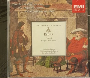 ELGAR - Falstaff, Enigma Variations - Barbirolli/Philharmonia CD BRAND NEW! EMI - Picture 1 of 2