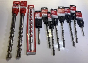 Milwaukee große Hartmetallbohrer (11 Stück) Titan Beton, Schwerlast - Bild 1 von 8