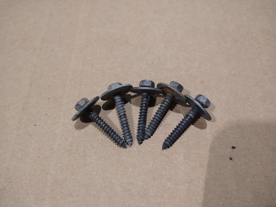Mopar 6510175AA Fender Liner Splash Shield Screw Set of 5 - Image 1 of 1