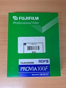 Fujifilm PROVIA 100F RDPiii 4x5 10 Sheets Color Positive Film Expired (11/2004) - Picture 1 of 5