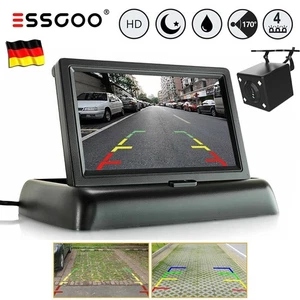 MOPECT 170° Einparkhilfe Rückfahrkamera Mit 4.3 Zoll Farbig Monitor 12V Auto PKW - Bild 1 von 12