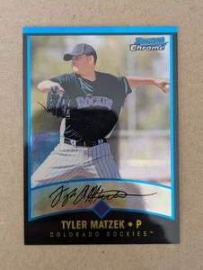 2011 Bowman Chrome - Throwbacks Tyler Matzek #BCT9 Refractor /99 (RC) - Picture 1 of 3