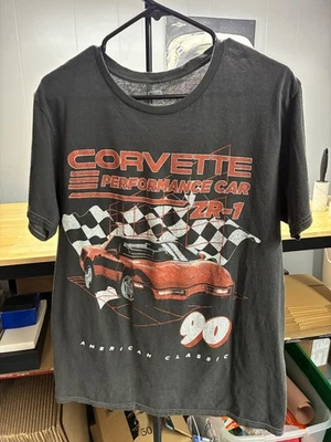 复古风格通用授权 Corvette ZR-1 性能汽车 90 美国经典 T-Sh — 第 1/4 张图片