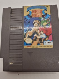 King's Knight Nintendo Entertainment System NES Cleaned and Tested Working