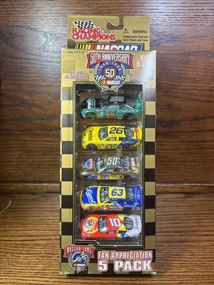 1998 Racing Champions NASCAR 50th Anniversary FAN APPRECIATION 5-PACK  5/8 T3 - Image 1 of 4
