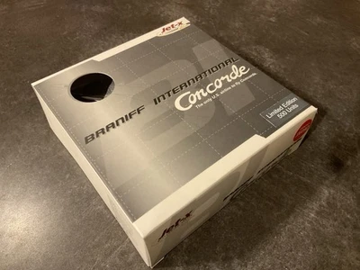 Jet-X 1:400 Braniff International Airways Concorde Supersonic Red JX092 474/500 - Image 1 of 4