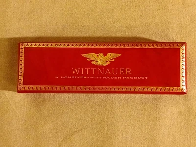 De colección. Longines años 50 - Caja de presentación de reloj Whittenauer en excelente estado. Foto 1 de 4