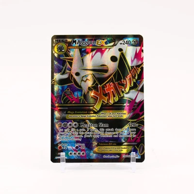 M Aggron EX - 154/160 Primal Clash Full Art Pokemon - LP - Image 1 of 2