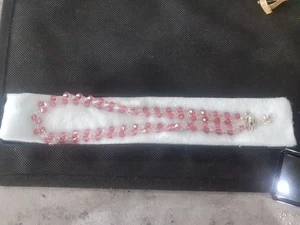 hübsche Silber und Perlenkette - Bild 1 von 4