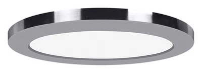 Access Lighting 20837LEDD ModPLUS 9"W Integrated LED Flush Mount - Chrome - Image 1 of 4