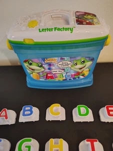 Leap Frog Letter Factory Talking Phonics Alphabet Bucket Complete Set ABC Toy - Picture 1 of 4