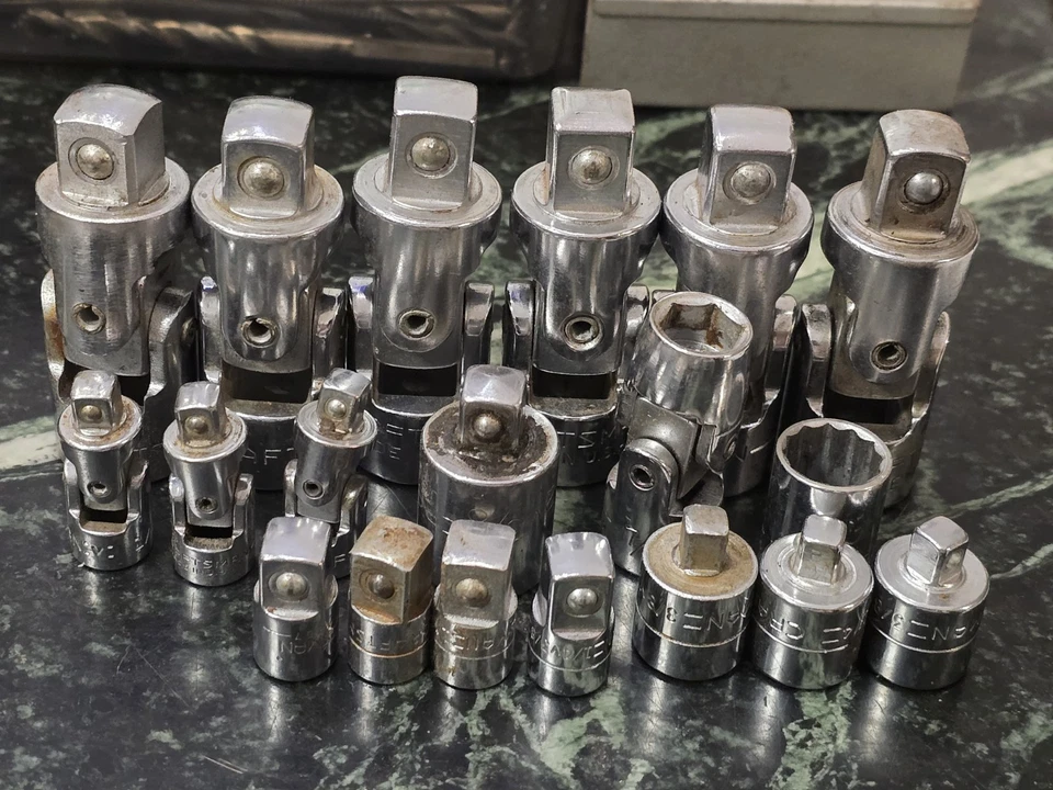 CRAFTSMAN 1/2" 1/4" UNIVERSAL SWIVEL SOCKET ADAPTER Vintage - Image 1 of 1