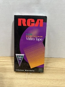 NEW RCA “HI-FI STEREO" T-120 Video Premium Daily Use VHS Tape SEALED - Picture 1 of 4