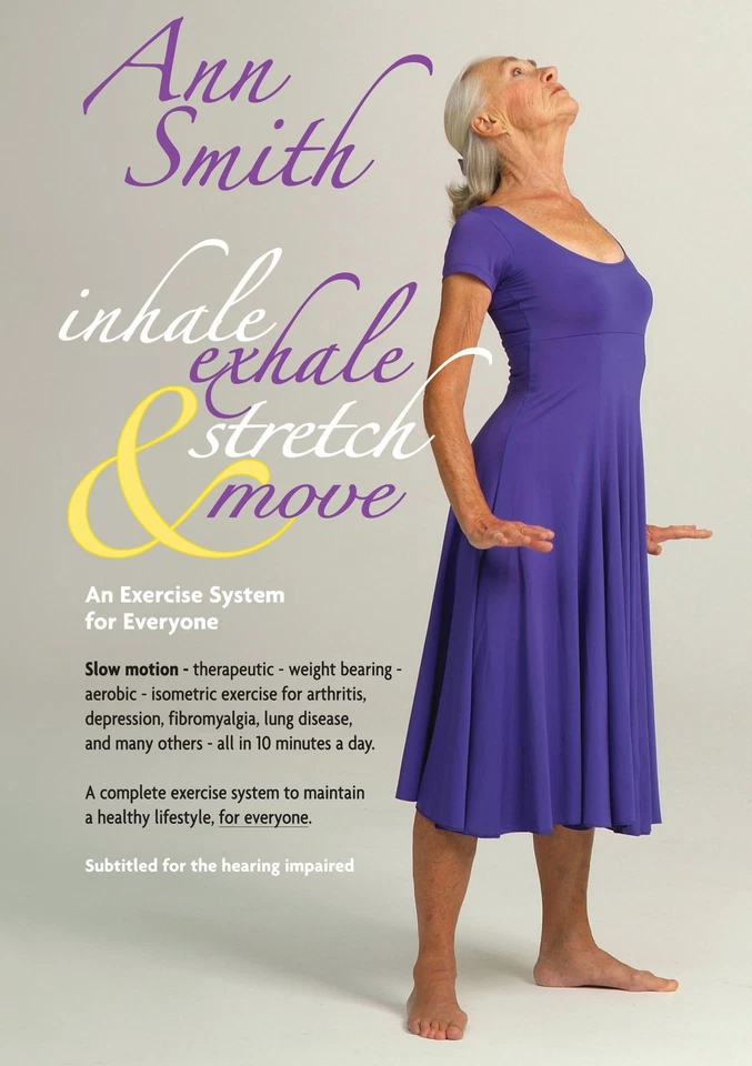 Ann Smith: Inhale, Exhale, Stretch & Move, Slow motion, therapeutic, weight ... Foto 1 de 1