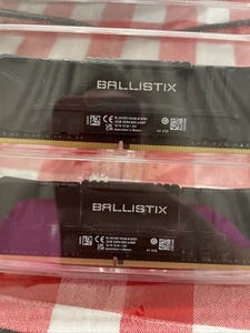 Crucial Ballistix ddr4 3200 64GB RAM (2x32) BL32G32C16U4BL - Picture 1 of 8