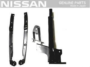 Juego de soportes de parachoques delantero Nissan 96-99 S14 Silvia Kouki genuino JDM OEM 240sx - Imagen 1 de 2
