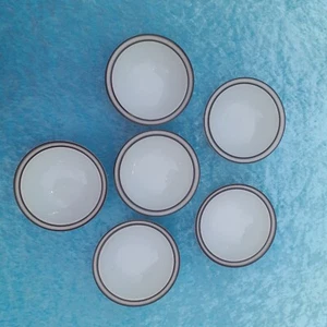 6 Schalen Thomas Scandic Shadow weiß braun 12,5 cm - Bild 1 von 3