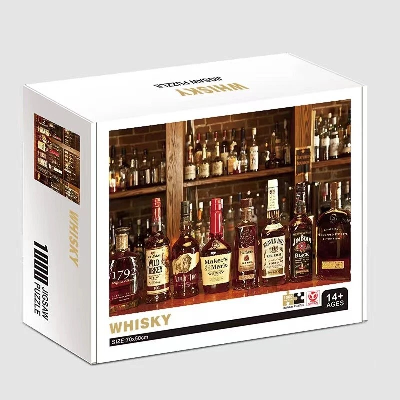 Jigsaw Puzzle 1000 Pieces for Adults Learning Educational Toy whisky - Image 1 of 1