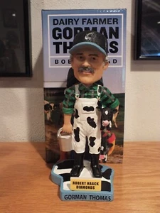 Gorman Thomas SPECIAL EDITION Bobblehead Lakeshore Chinooks 2020 Dairy Farmer - Picture 1 of 1