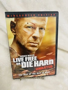 Live Free or Die Hard (DVD, Widescreen Edition, 2007) Bruce Willis - Picture 1 of 3