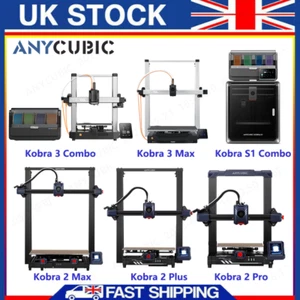 ANYCUBIC Kobra S1 Combo/Kobra 3 Combo Max EB Version FDM 3D Printer Lot - Picture 1 of 51