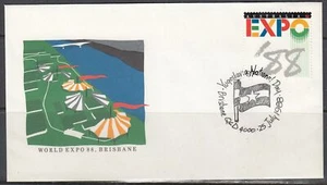 Australia Scott 1080 FDC - EXPO '88, Yugoslavia Day - Picture 1 of 1