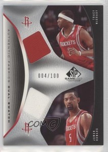 2006-07 SP Game Used Edition /100 Tracy McGrady Juwan Howard #AFD-MH HOF