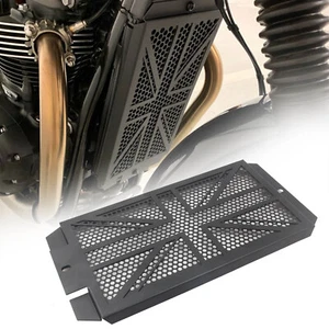 Radiator Guard Grill Cover Protector for Triumph Bonneville Bobber T100 T120 - Picture 1 of 11