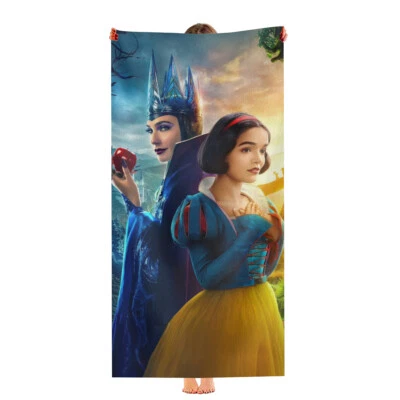 Snow White 2025 Beach Towel Quick Drying Microfiber 30"x60" Birthday Gift - Image 1 of 4
